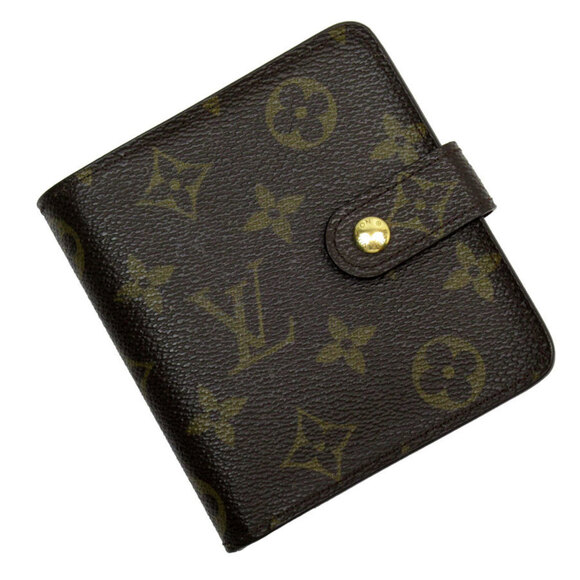 LOUIS VUITTON Brown Monogram Wallet - Picture 1 of 5